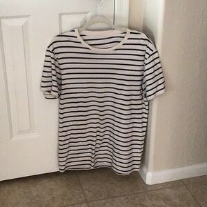 Jcrew blue stripe medium good condition.
